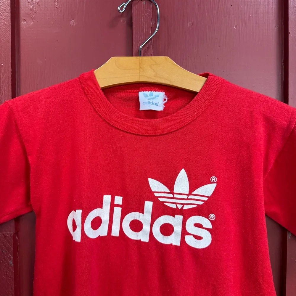 adidas stylish red